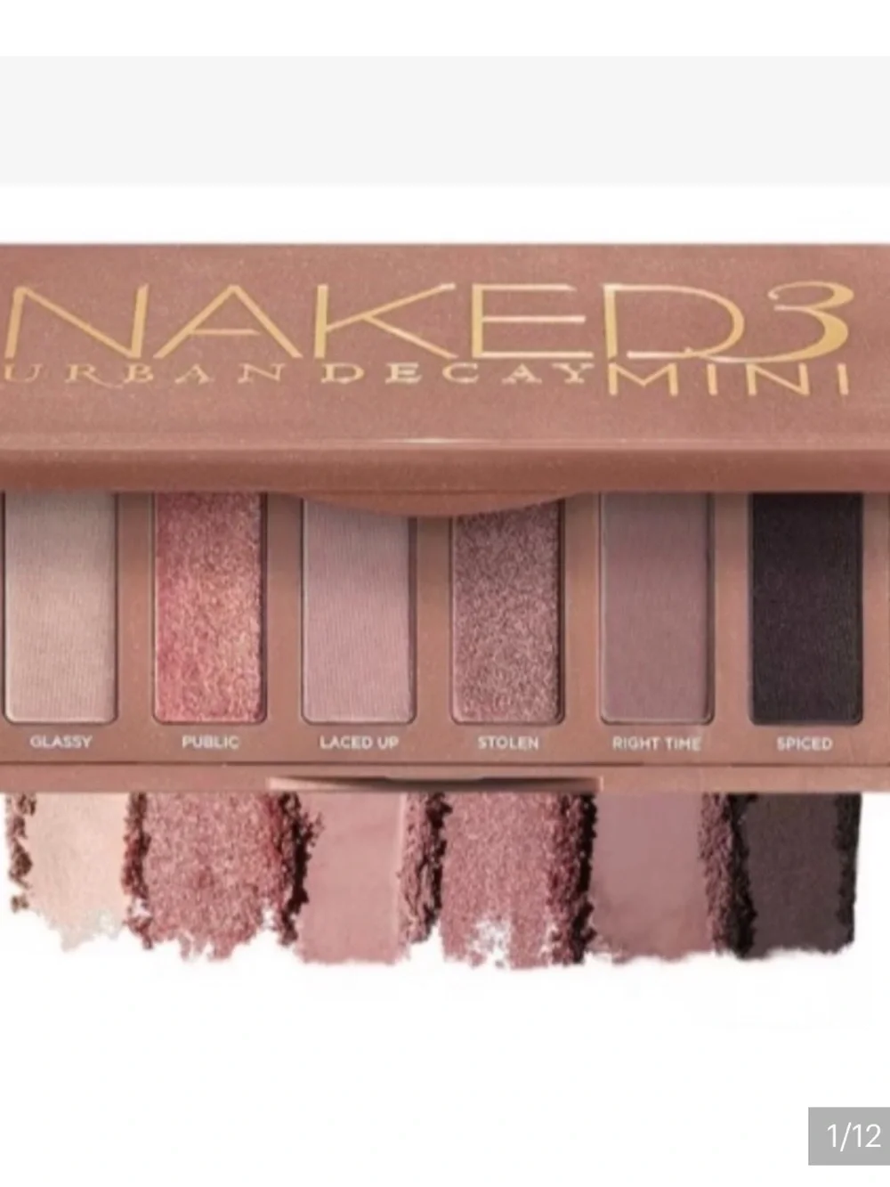 Urban Decay Naked 3 Mini Soft Pink Eyeshadow New